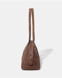 & Other Stories - Suede Bowling Bag
