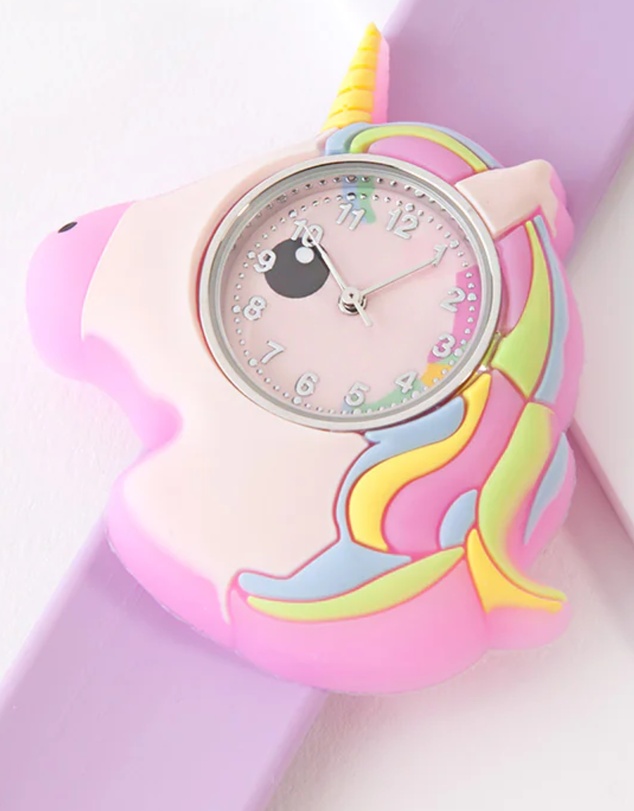 Lovisa - Kids Unicorn Slap Band Watch