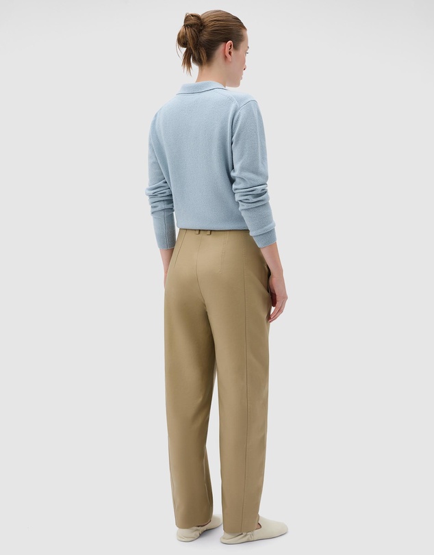 Oroton - Tailored Curved Leg Pants