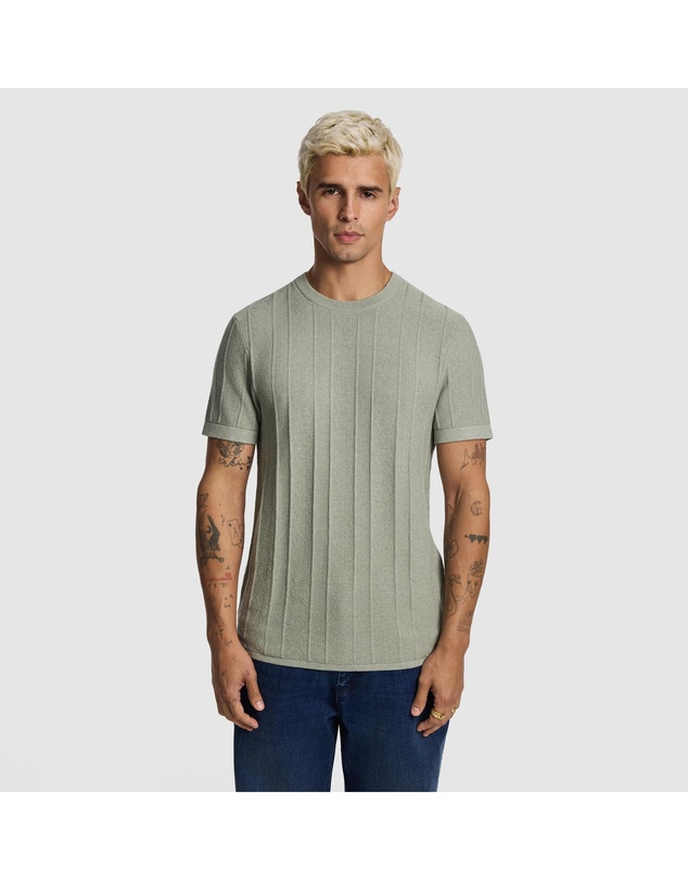 yd. - Ellis Cotton Knitted Tee