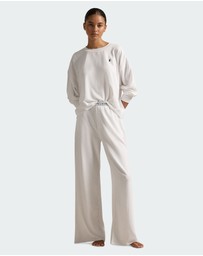 Polo Ralph Lauren - Club Terry Long Sleeve Cotton Jersey Pyjama Set