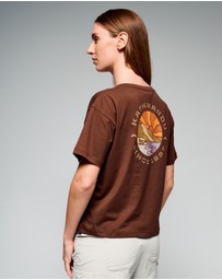Kathmandu - Sunburst Logo Organic Cotton Tee