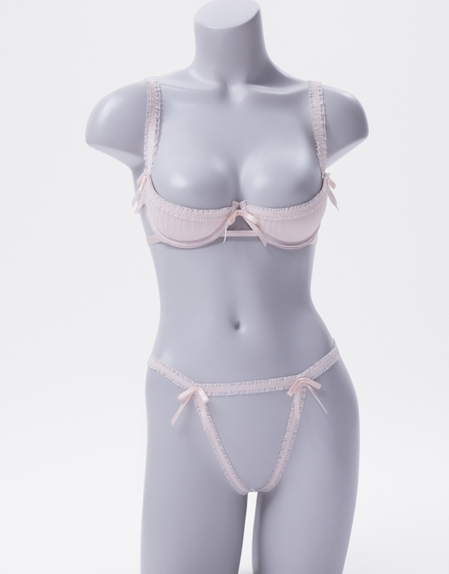 Bras N Things - Night Games Blushing Erotic Set - Light Pink