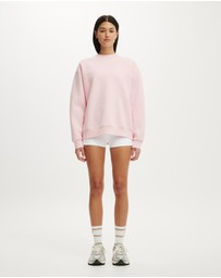 Cotton On Body Active - Plush Crew Sweatshirt