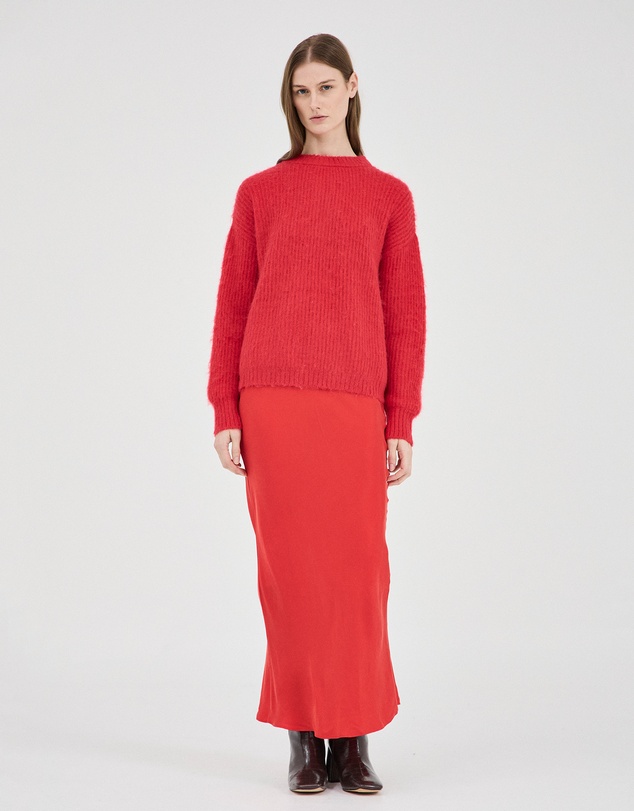 FRIEND of AUDREY - Fluffy Mohair Wool Jumper