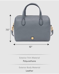 Fossil - Lainey Blue Satchel Bag
