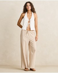 Rhythm - London Check Beach Pants