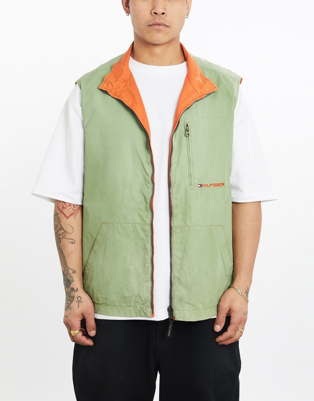 Vintage by The Real Deal - Pre Loved - Vintage Tommy Hilfiger Reversible Vest
