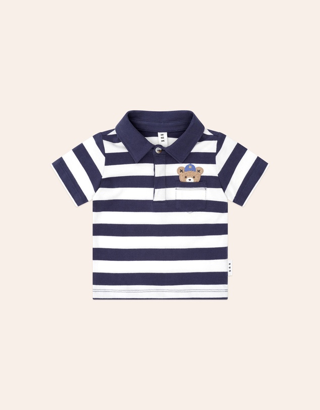 Huxbaby - Peekaboo Varsity Hux Tee - Babies-Kids