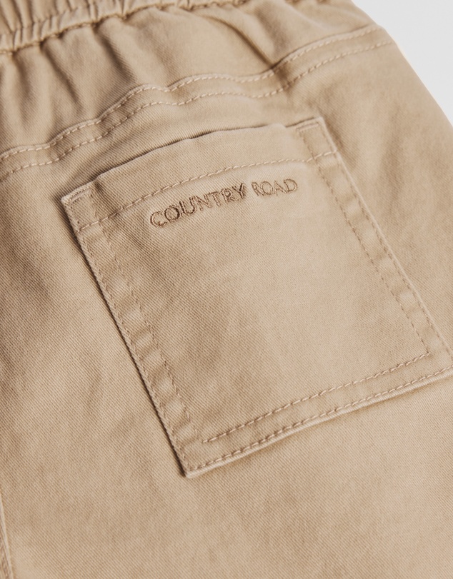 Country Road - Pull On Twill Short