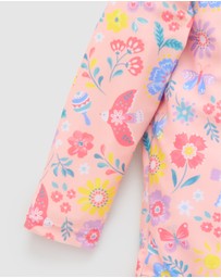 Purebaby - Printed Long Sleeve Swimsuit- Kids-Babies