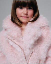 Bardot Junior - Jayden Faux Fur Jacket - Kids-Teens