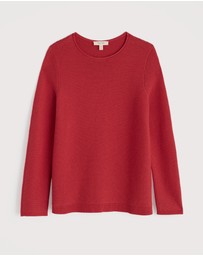 Seasalt - Seasalt Cornwall Red Makers Cotton Jumper