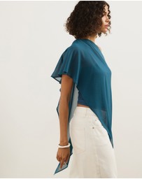 Atmos&Here - Molly Georgette Poncho