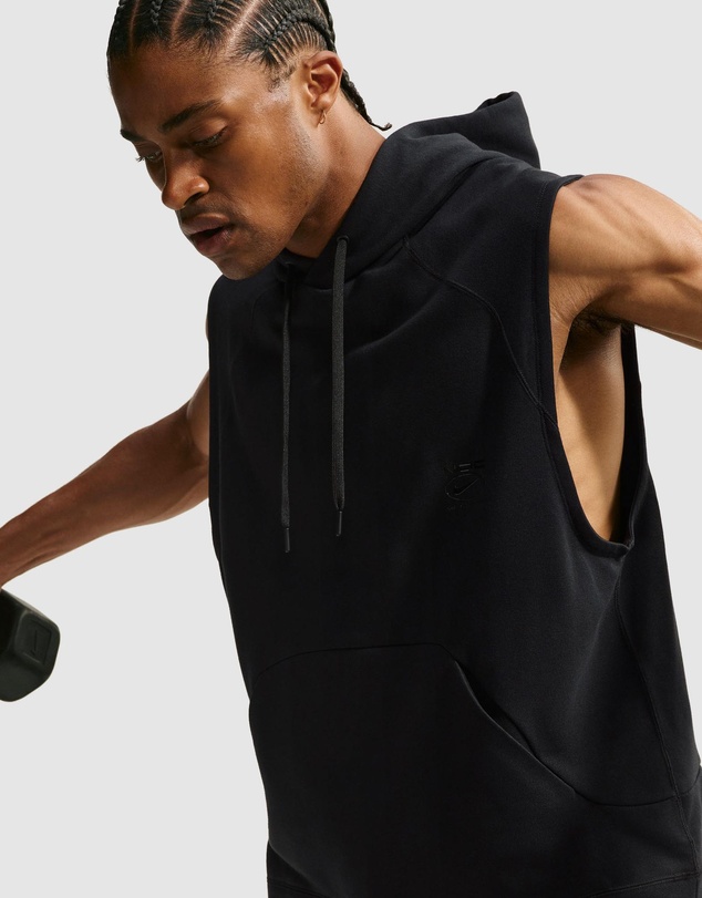 Nike - N.A.C. Dri-FIT Fleece Sleeveless Training Hoodie