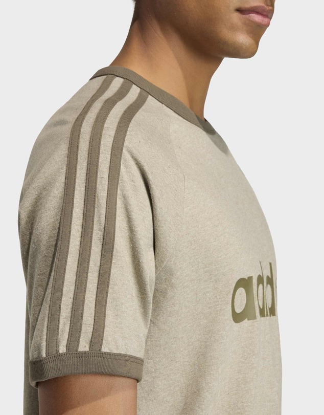 adidas Originals - 3-Stripes Slim Ringer T-Shirt Mens