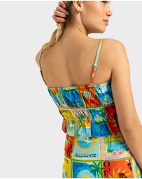 Roxy - Womens Womens Atlas Palmy Daze Top