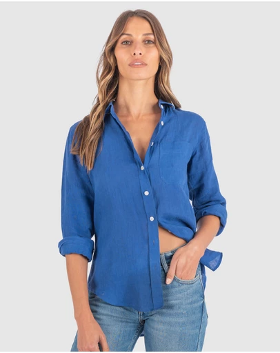 CAMIXA - IRIS Linen Shirt