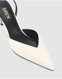 Siren - Yoco Slingback Kitten Heels