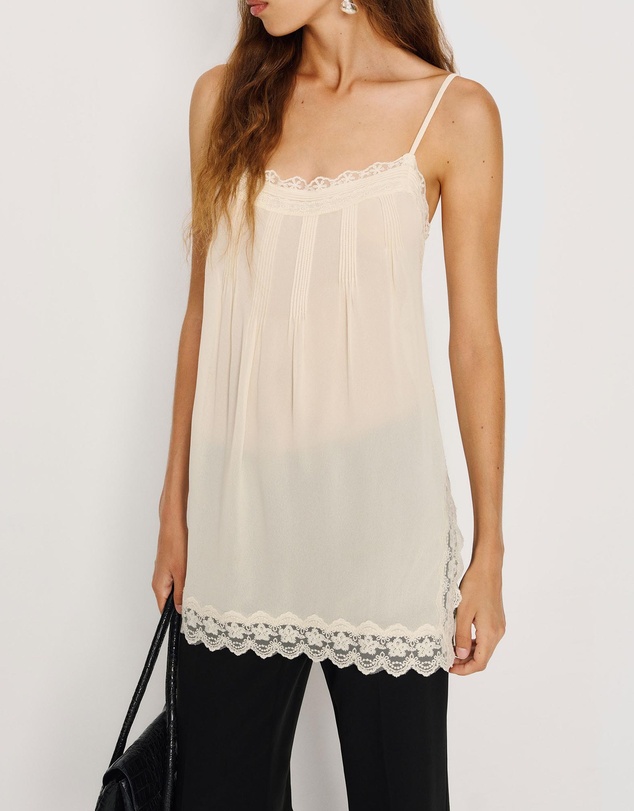 Reformation - Bijou Sheer Top