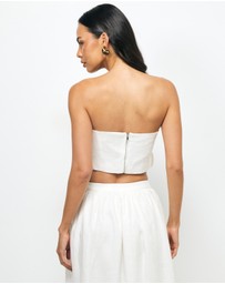 AERE - Tiera Strapless Top