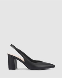 Verali - Elisha Slingback Block Heels