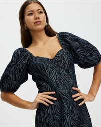 Honey and Beau - Wild and Free Puff Sleeve Dress