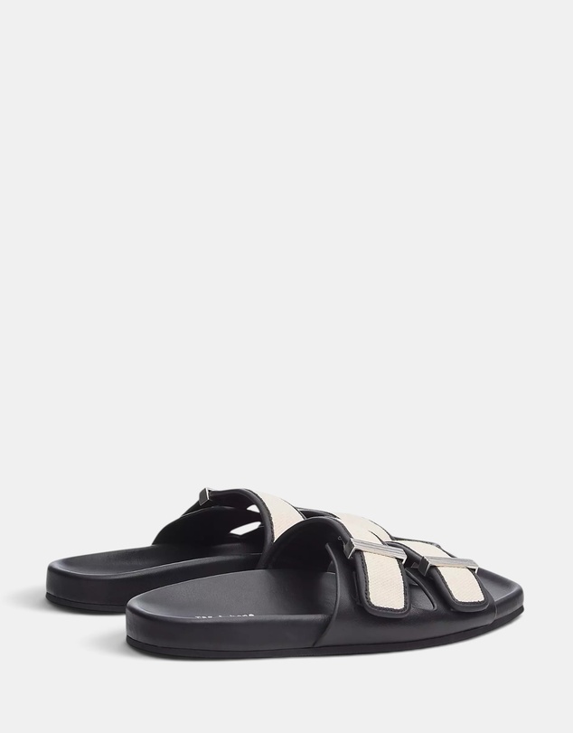 rag & bone - Rue Canvas Leather Slide
