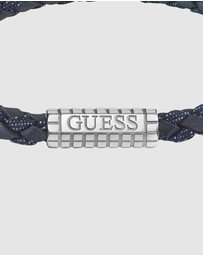 GUESS - Guess Logo Leather Bracelet