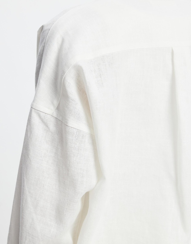 White By FTL - Nami Linen Shirt