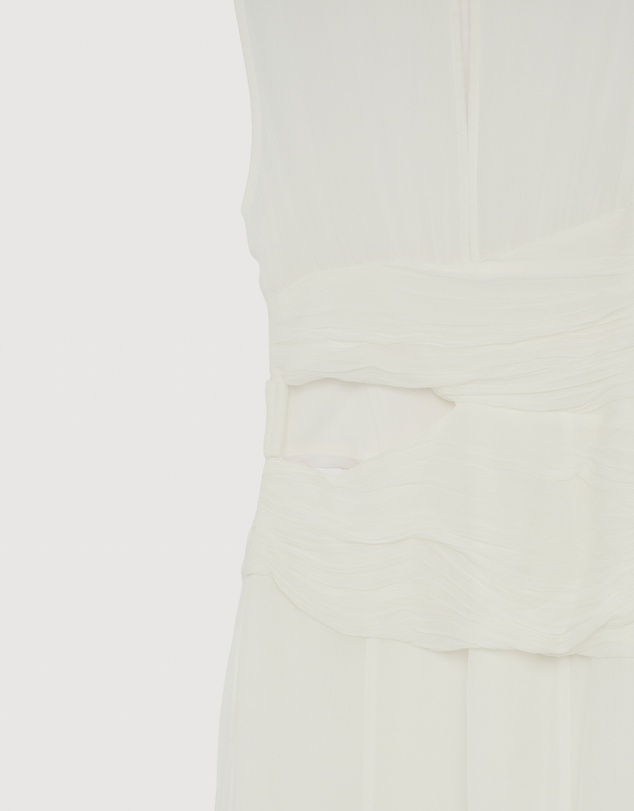 Revibe - Repaired Shona Joy Claude Side Split Maxi Dress - AU 8