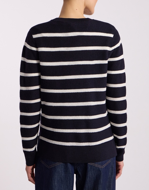 David Lawrence - Rea Merino Stripe Knit