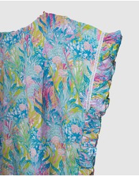 Olga Valentine - Frilly Beach Cover Up