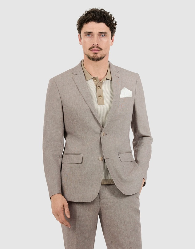 Tarocash - Cove Stretch Linen Blazer