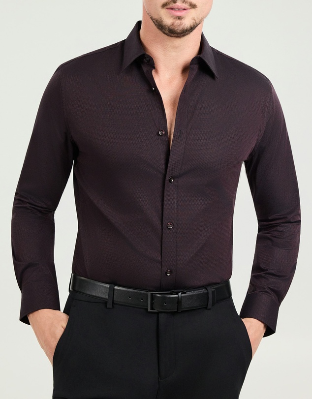 Tarocash - Zeus Slim Geo Shirt