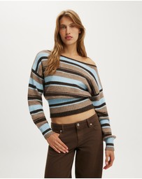 Cotton On - Softest Luxe Off Shoulder Knit