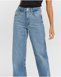 ONLY - Juicy High Waisted Wide Leg Jeans