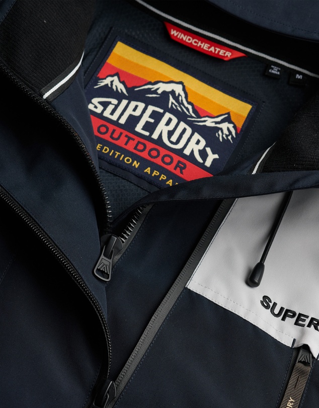 Superdry - Hooded Colour Block Slim Fit Windbreaker