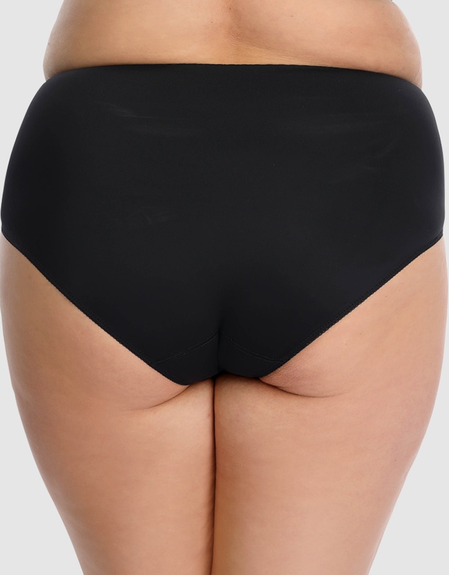 Nessa - Tatuaz Microfibre Full Cut Brief with Embroidery