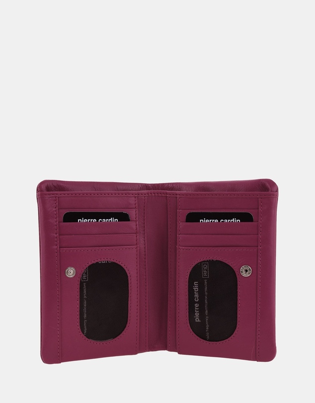 Pierre Cardin - Pierre Cardin Ladies Leather Bi-Fold Wallet