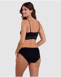 Billet Doux - Zen Dentelle Lace Trim Bikini Brief