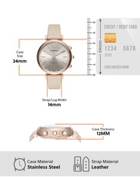 Emporio Armani - Hybrid Smartwatch Nude