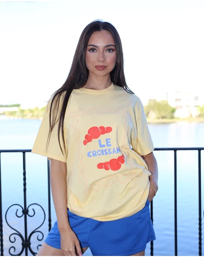 Vacancy Co - Le Croissant Tee