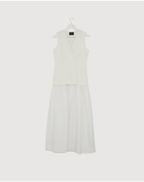 Revibe - Repaired Decjuba Elaine Maxi Vest Dress - AU 6