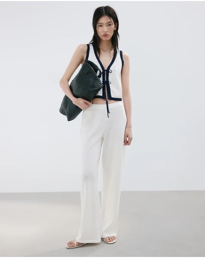 M.N.G - Straight Knitted Trousers