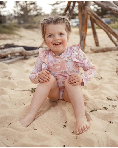 WITH LOVE FOR KIDS - Shimmy Long Sleeve Swimmers - Babies - Kids