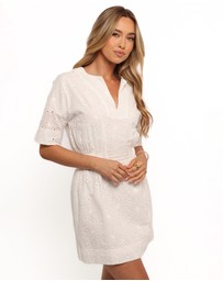 Petal & Pup - Theresa Mini Dress - White