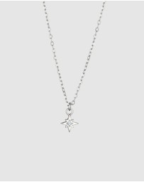 Elli Jewelry - Necklace Crystal Star 925 Sterling Silver