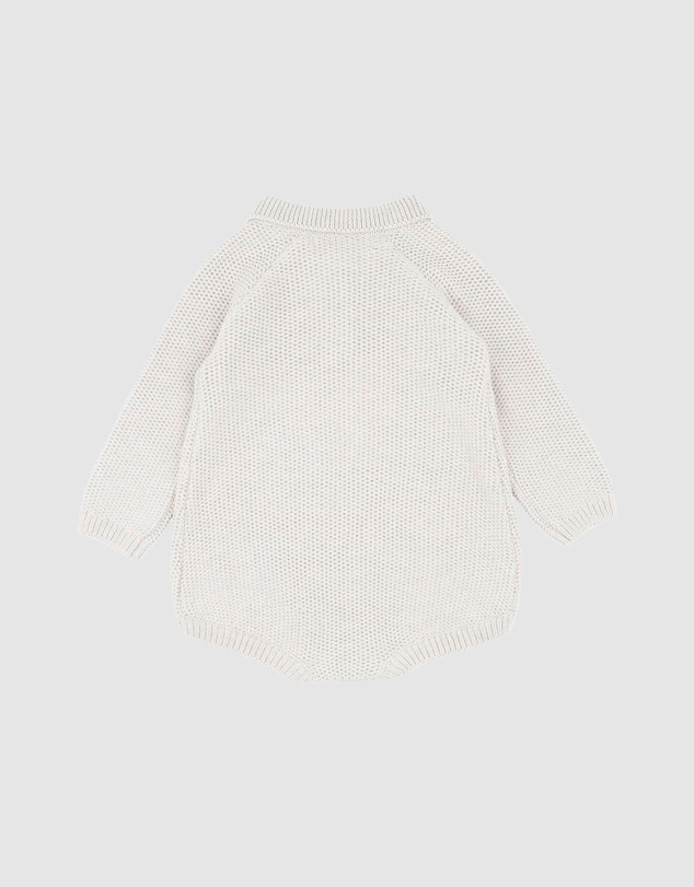 Bebe by Minihaha - Jake Knitted Organic Bodysuit - Babies