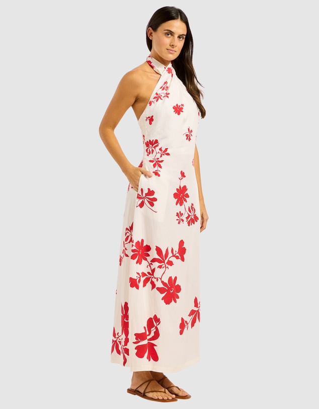 Seafolly - Mayflower Halter Maxi Dress